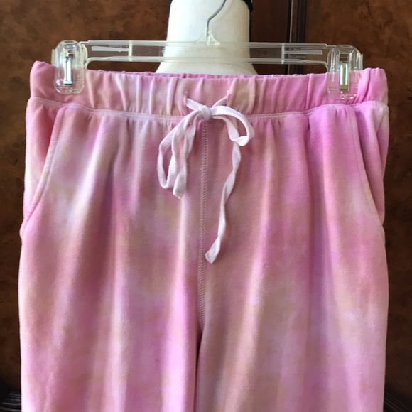 Pink & Tan Tie Dye Pants - Picture 4 of 6